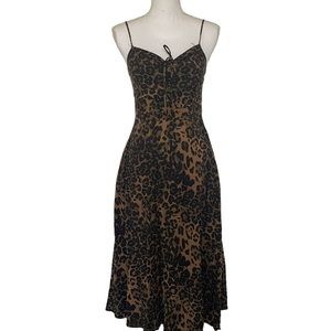 Petal + Pup Animal Print Dress | Size: Medium